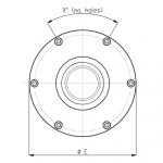 air powered lug chuck single diameter 1