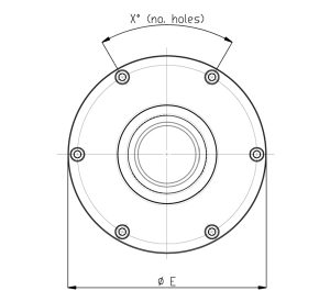 air powered lug chuck single diameter 1