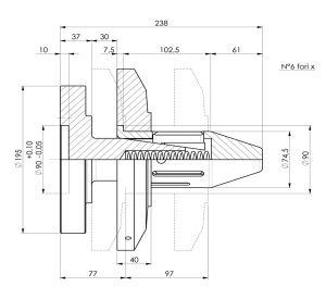 axial expansion model ach flange ejector 1