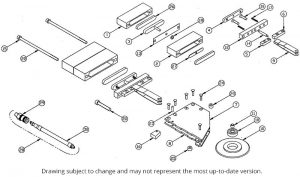 pqa mc hp double cylinder holder replacement parts 1