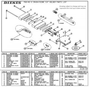 pqd mc 3 triple cylinder holder replacement parts