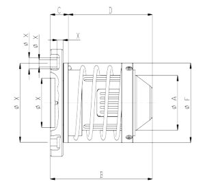 torque activated model arot spring loaded core ejector 2