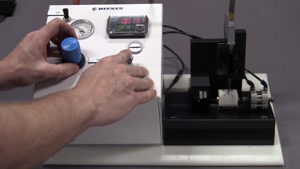 Dienes Blade Wiggle Testing 2