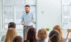 stock photo speaker at business meeting in the conference hall 564041551 copy 2